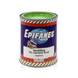 EPIFANES LACKFÄRG GRÖN NO 6, 0,75-LIT