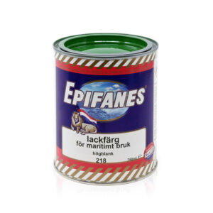 EPIFANES LACKFÄRG MÖRKGRÖN NO 218, 0,75-LIT