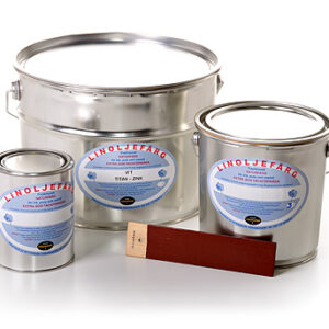 JÄRNMÖNJA LINOLJEFÄRG, 1-LIT