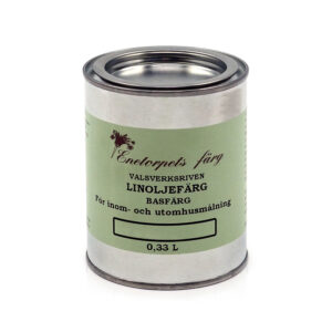 ENETORPET BASFÄRG JÄRNOXIDRÖD 110, 1/3-LIT