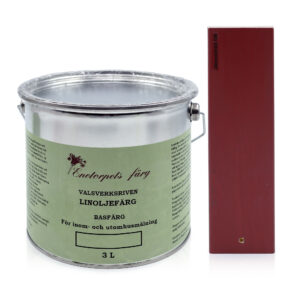 ENETORPET BASFÄRG JÄRNOXIDRÖD 130, 3-LIT