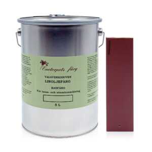 ENETORPET BASFÄRG JÄRNOXIDRÖD 222, 3-LIT