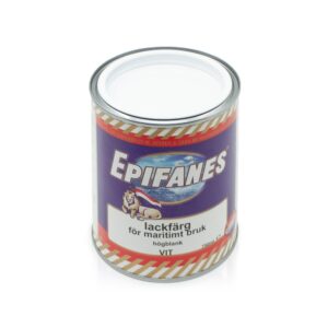EPIFANES LACKFÄRG VIT, 0,75-LIT