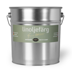 LINOLJEFÄRG ANTIKGRÖN, 5-LIT