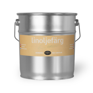 LINOLJEFÄRG OCKRAGUL, 3-LIT