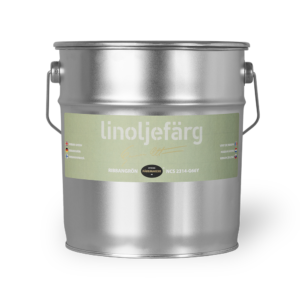 LINOLJEFÄRG RIBBANGRÖN, 3-LIT