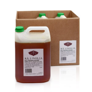 RÅ LINOLJA KALLPRESSAD NORMAL, KRT 3X5-LIT