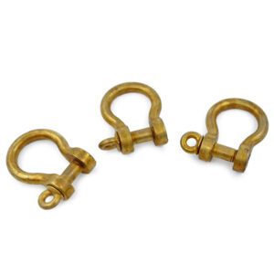 MÄSSINGSSCHACKEL LYR M8